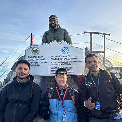 Shashidhara on vacation