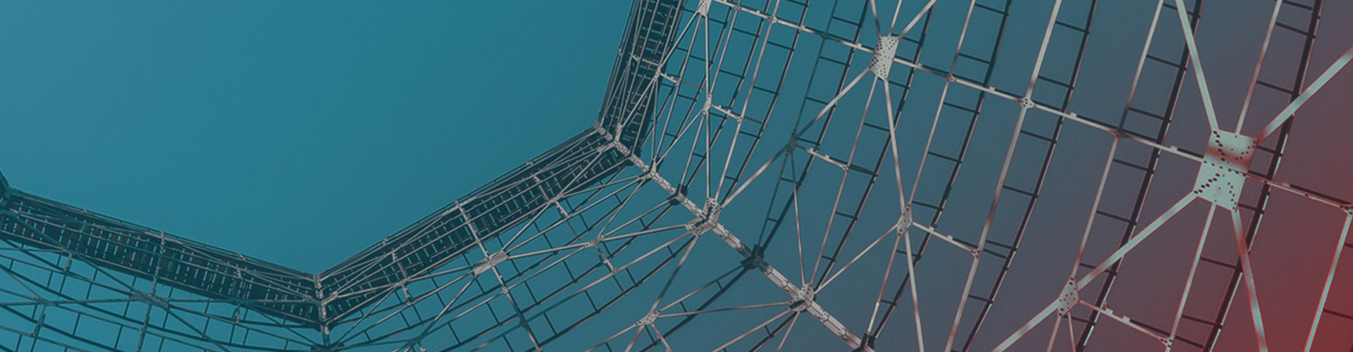 Interior view of a gasometer.