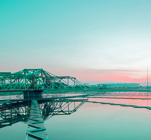 Water treatment plant.