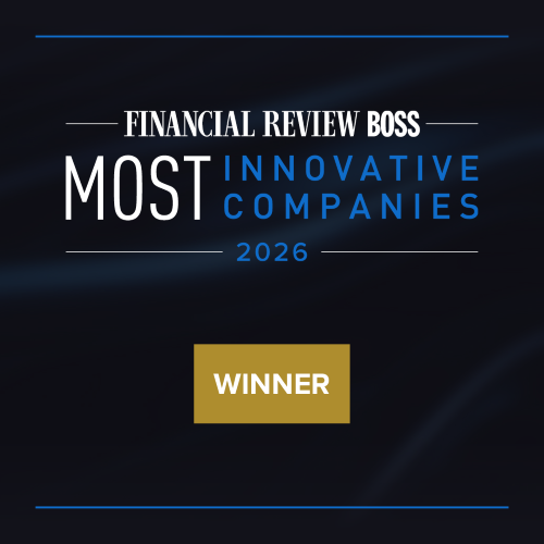 AFR Most Innovative Companies 2026 award winner.
