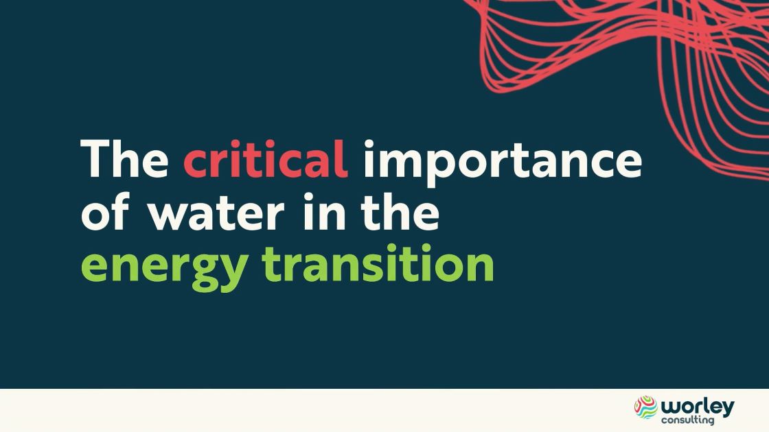 Play video about the importance of water in the energy transition.